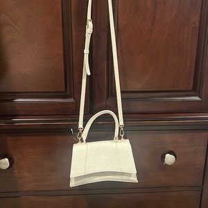 Urban Expressions crossbody white bag. Never used
